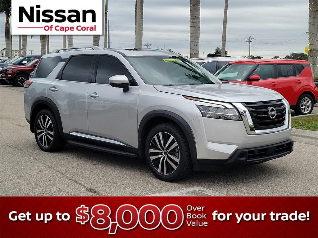 used 2024 Nissan Pathfinder car, priced at $35,789