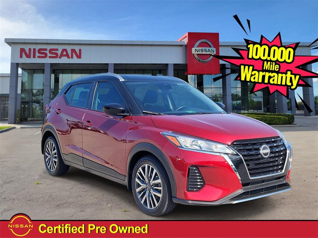 used 2023 Nissan Kicks car, priced at $15,900