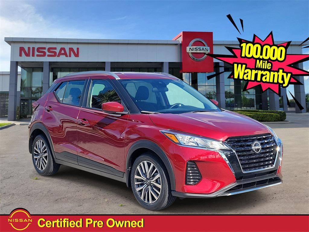 used 2023 Nissan Kicks car, priced at $18,998