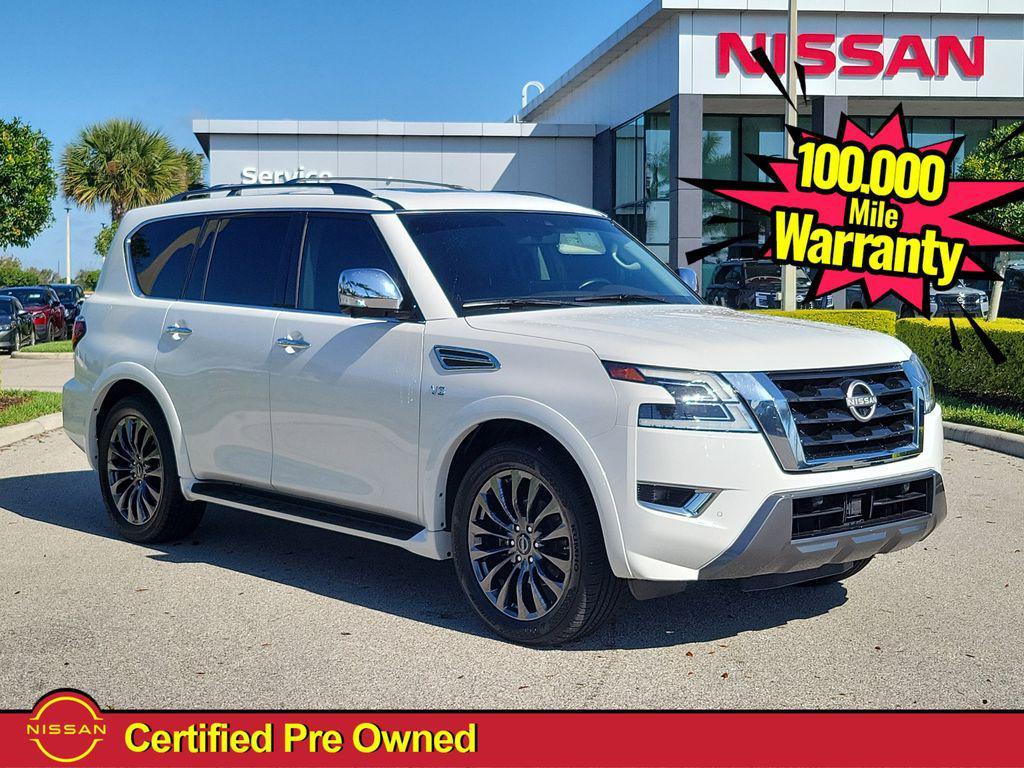 used 2022 Nissan Armada car, priced at $33,999