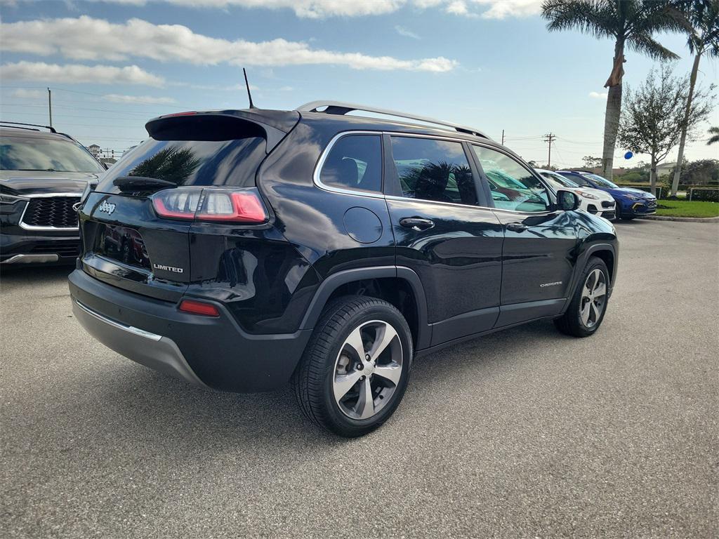 used 2019 Jeep Cherokee car, priced at $13,988