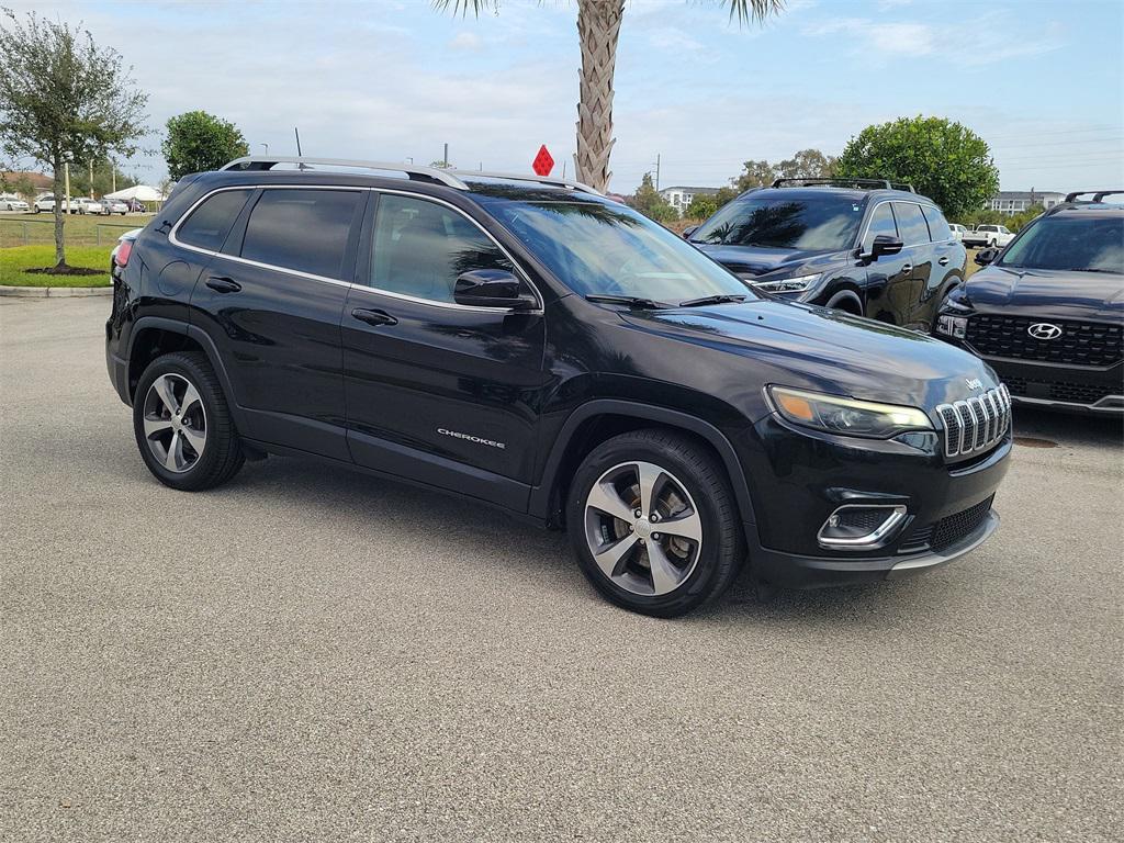 used 2019 Jeep Cherokee car, priced at $13,988