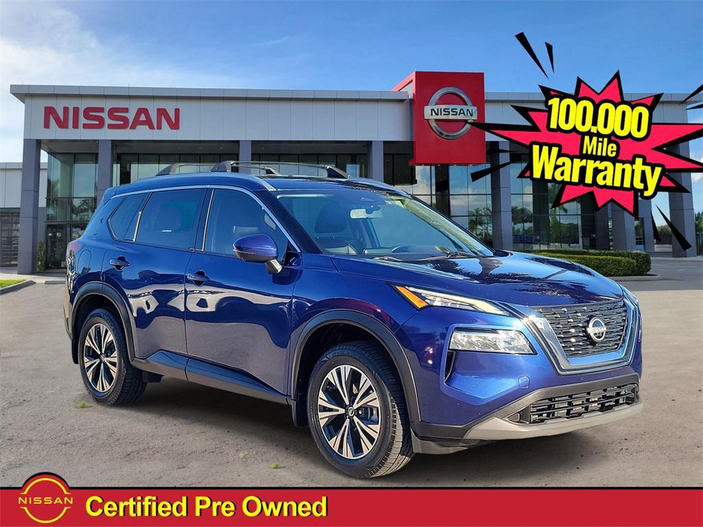 used 2021 Nissan Rogue car, priced at $17,998