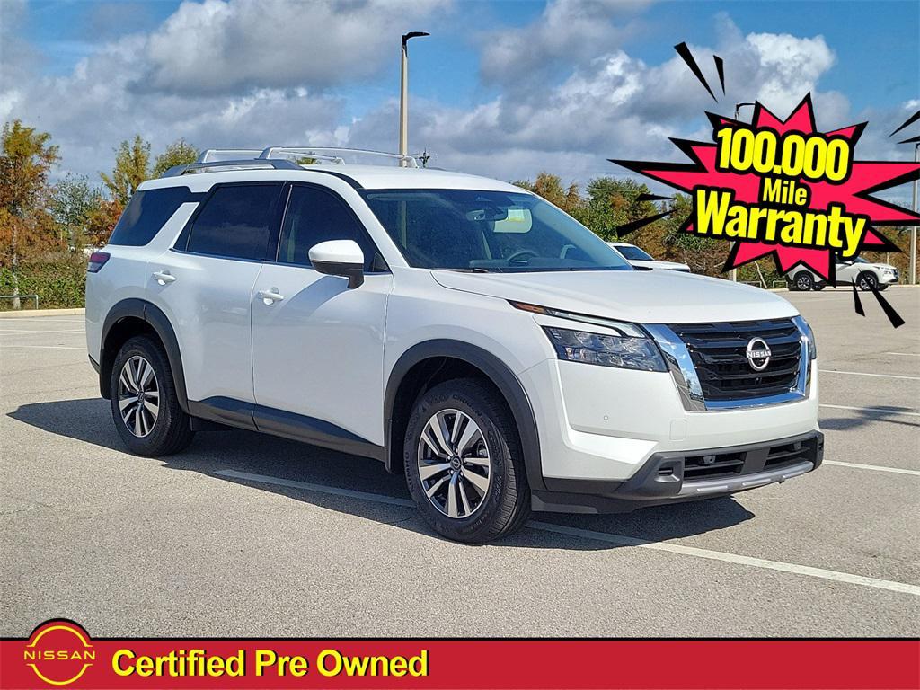 used 2025 Nissan Pathfinder car, priced at $34,776