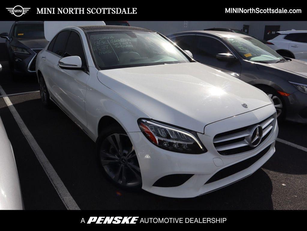 used 2019 Mercedes-Benz C-Class car, priced at $20,880
