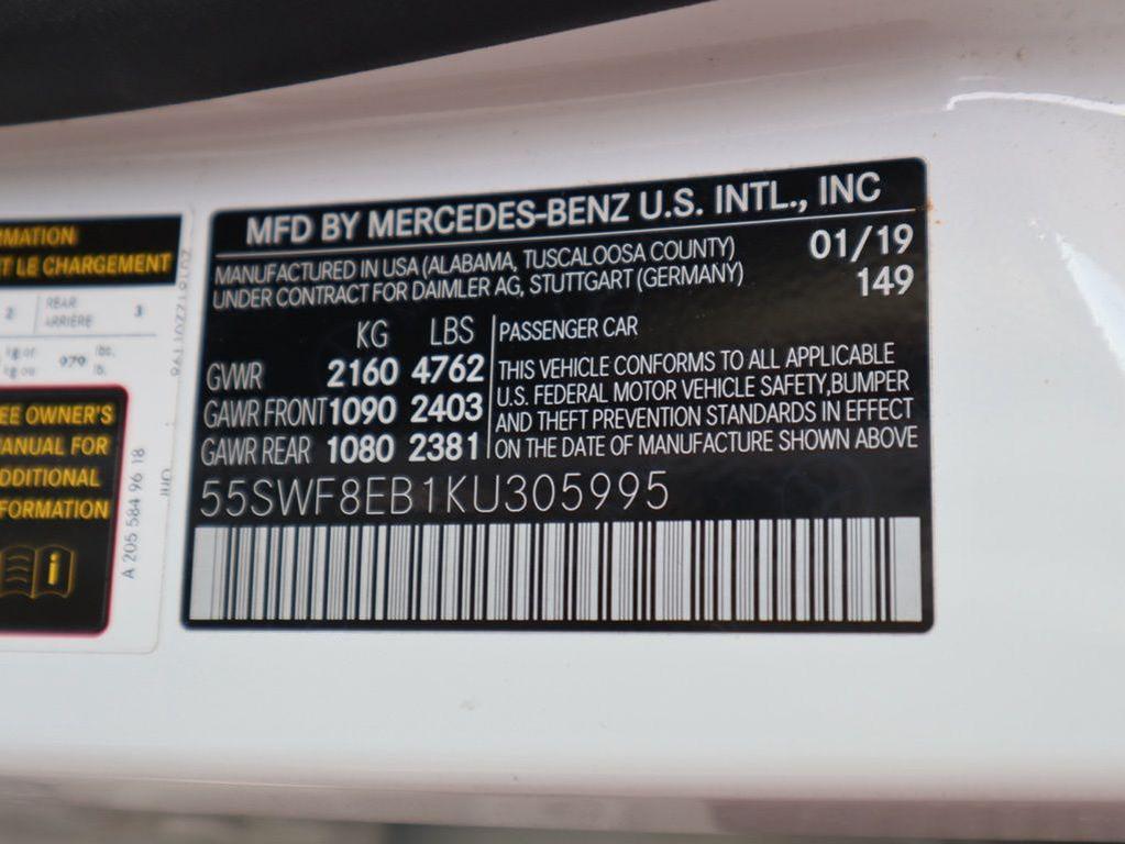 used 2019 Mercedes-Benz C-Class car, priced at $20,880