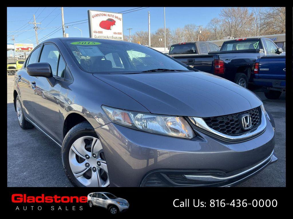 used 2015 Honda Civic car, priced at $9,995