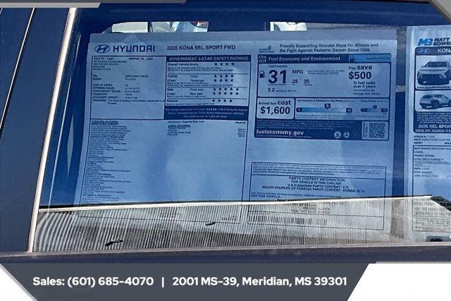 new 2026 Hyundai Kona car, priced at $27,100