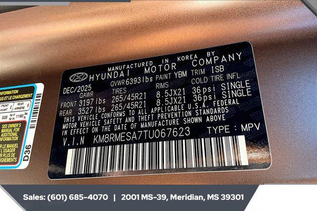 new 2026 Hyundai Palisade Hybrid car, priced at $59,682