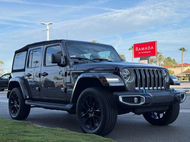 used 2022 Jeep Wrangler Unlimited 4xe car, priced at $26,490