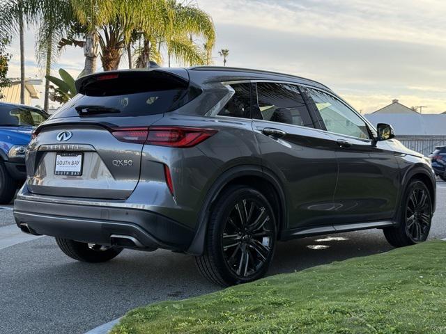 used 2022 INFINITI QX50 car, priced at $25,460
