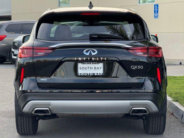 used 2025 INFINITI QX50 car, priced at $34,990