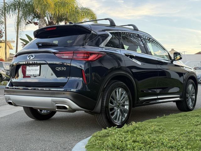 used 2025 INFINITI QX50 car, priced at $38,990