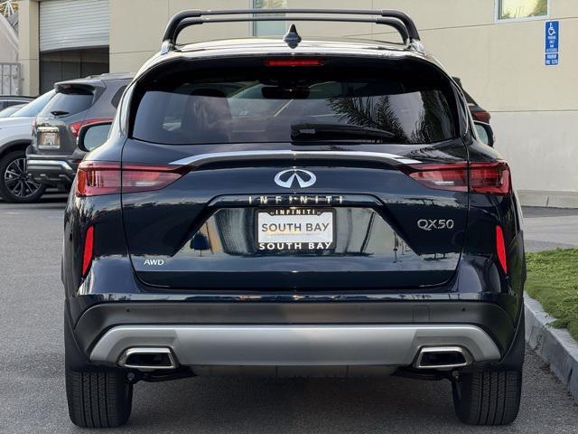 used 2025 INFINITI QX50 car, priced at $38,990