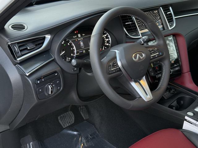 new 2025 INFINITI QX50 car, priced at $52,022