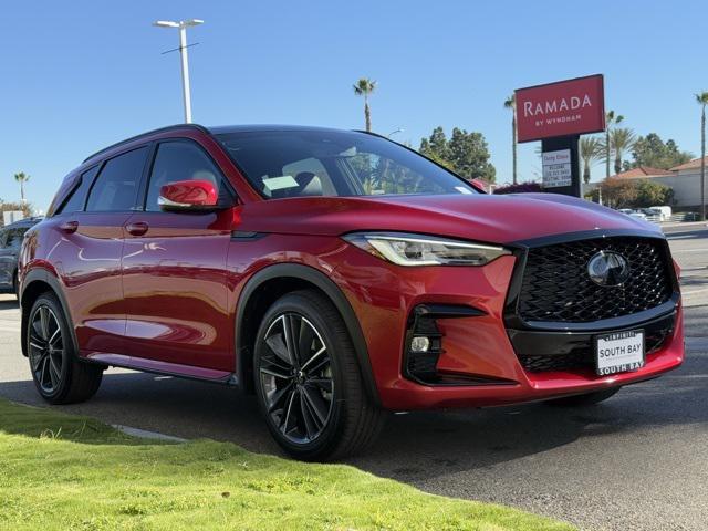 new 2025 INFINITI QX50 car, priced at $52,022