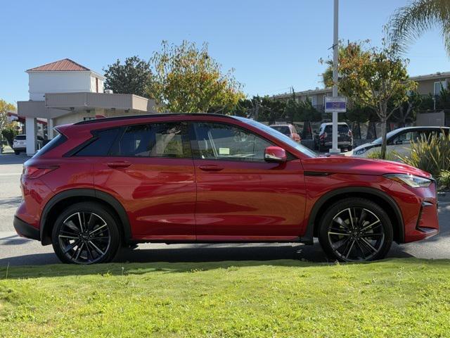 new 2025 INFINITI QX50 car, priced at $52,022