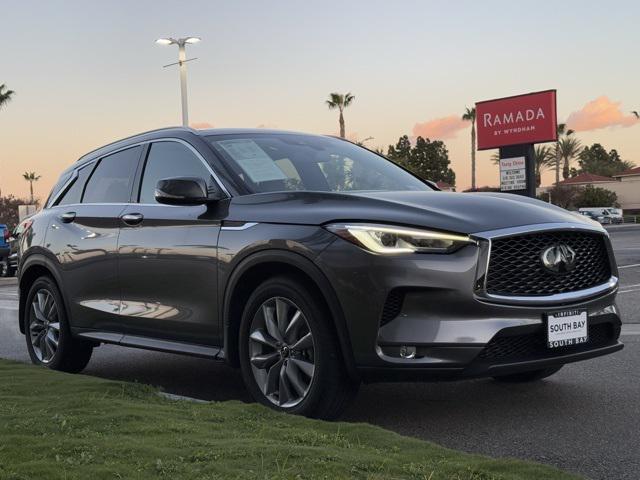 used 2021 INFINITI QX50 car, priced at $25,390