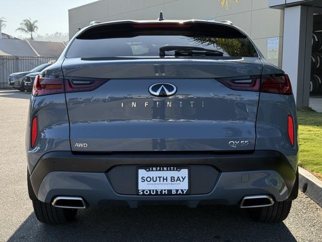 used 2025 INFINITI QX55 car, priced at $43,990