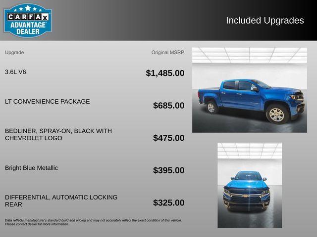 used 2022 Chevrolet Colorado car, priced at $26,895