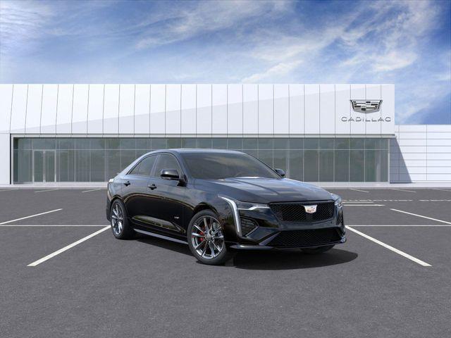new 2025 Cadillac CT4-V car, priced at $52,480