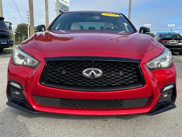 used 2021 INFINITI Q50 car, priced at $21,981