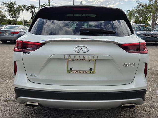 used 2023 INFINITI QX50 car, priced at $42,000
