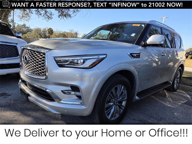 used 2021 INFINITI QX80 car, priced at $26,826
