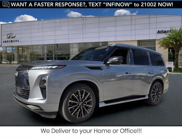 used 2025 INFINITI QX80 car, priced at $85,122