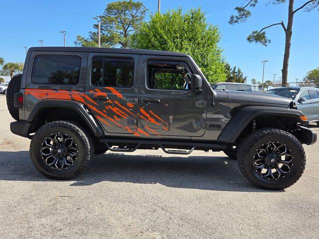used 2022 Jeep Wrangler car, priced at $32,841