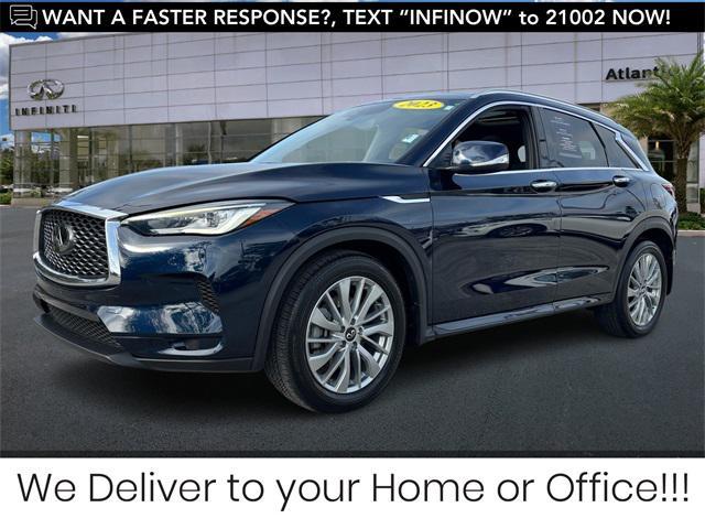 used 2023 INFINITI QX50 car, priced at $27,888