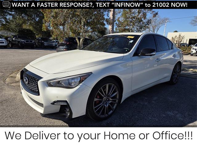 used 2022 INFINITI Q50 car, priced at $35,602