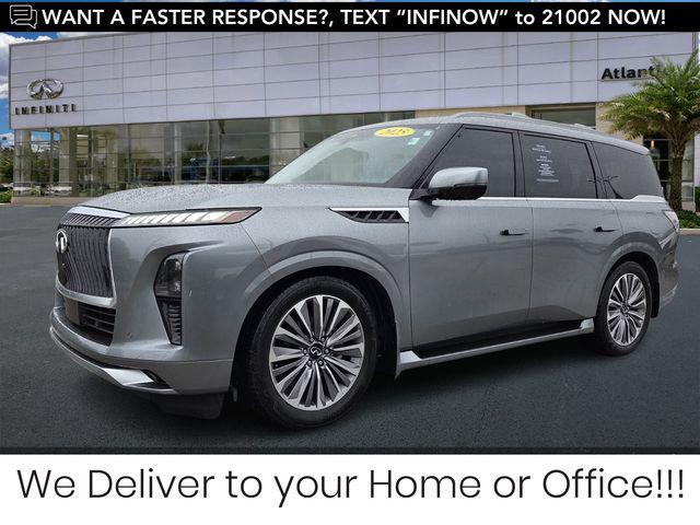 used 2025 INFINITI QX80 car, priced at $73,000