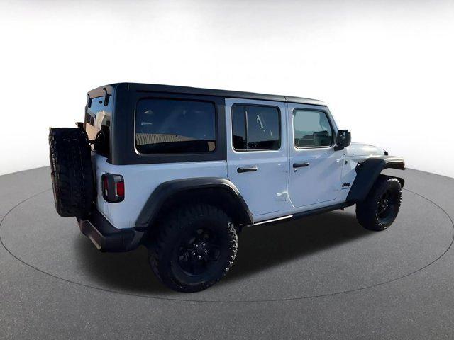 used 2025 Jeep Wrangler car, priced at $31,200