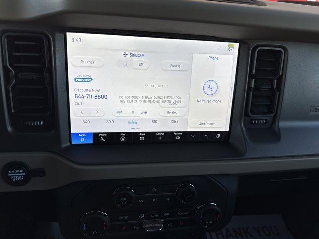 new 2025 Ford Bronco car, priced at $45,021