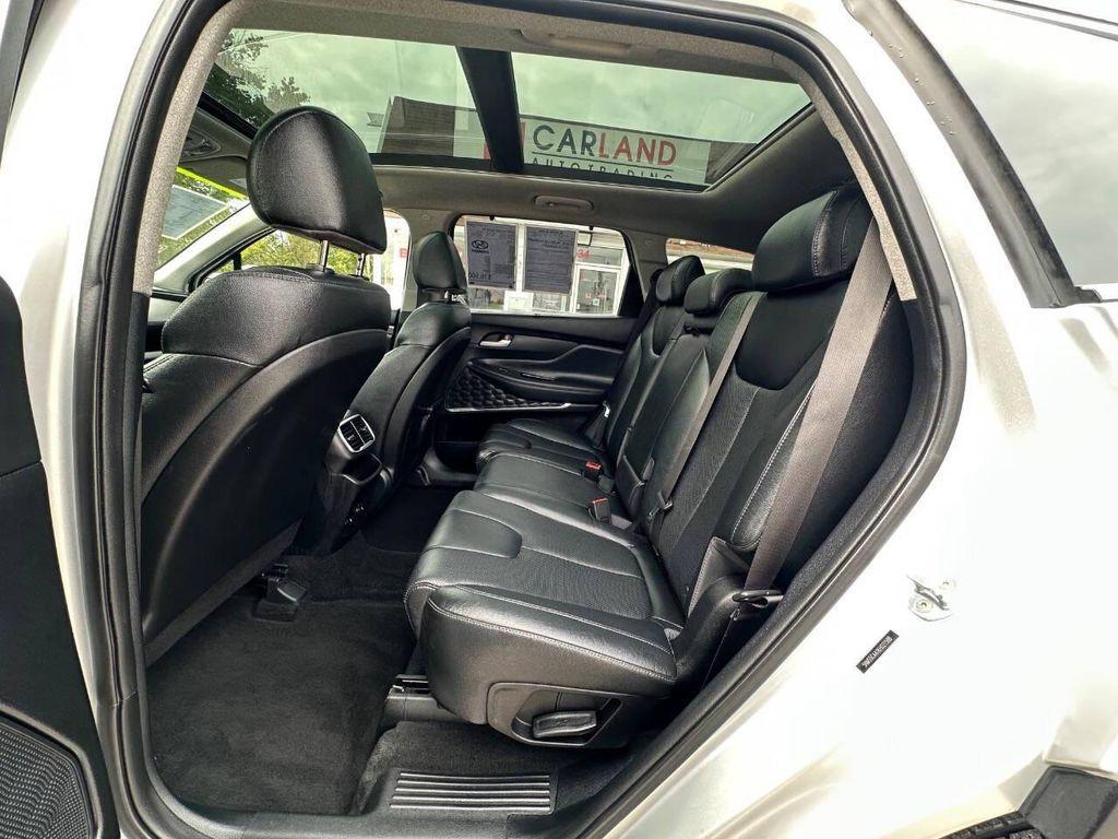 used 2019 Hyundai Santa Fe car, priced at $15,480