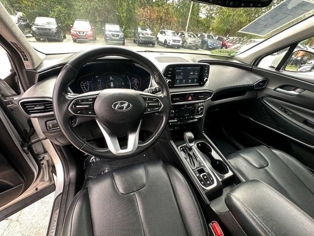 used 2019 Hyundai Santa Fe car, priced at $15,480