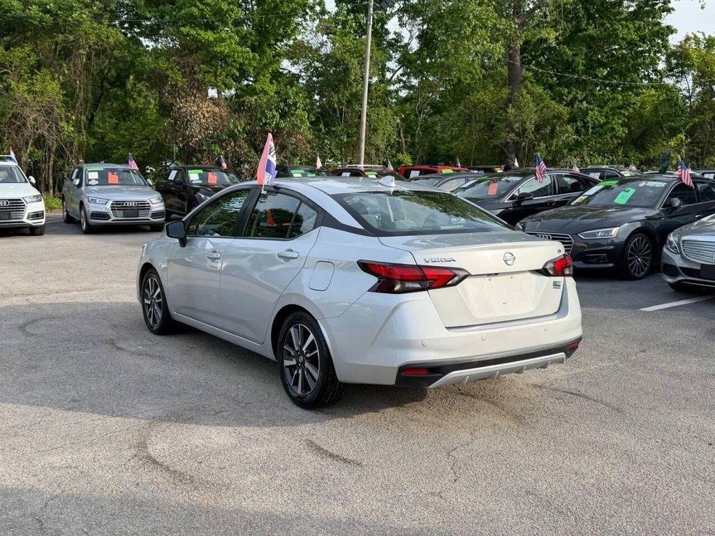 used 2021 Nissan Versa car, priced at $10,450
