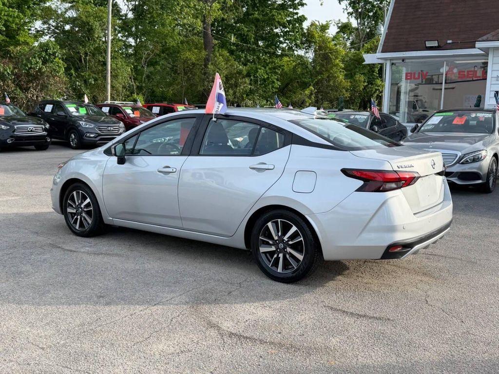 used 2021 Nissan Versa car, priced at $10,450