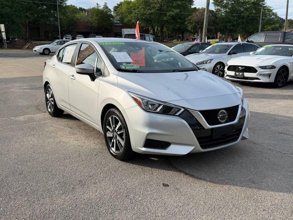 used 2021 Nissan Versa car, priced at $10,450