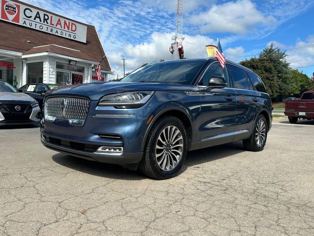 used 2020 Lincoln Aviator car, priced at $21,900