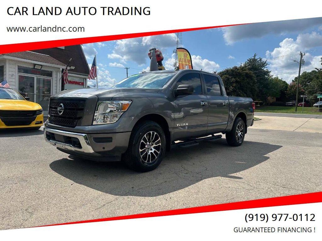 used 2021 Nissan Titan car, priced at $18,900
