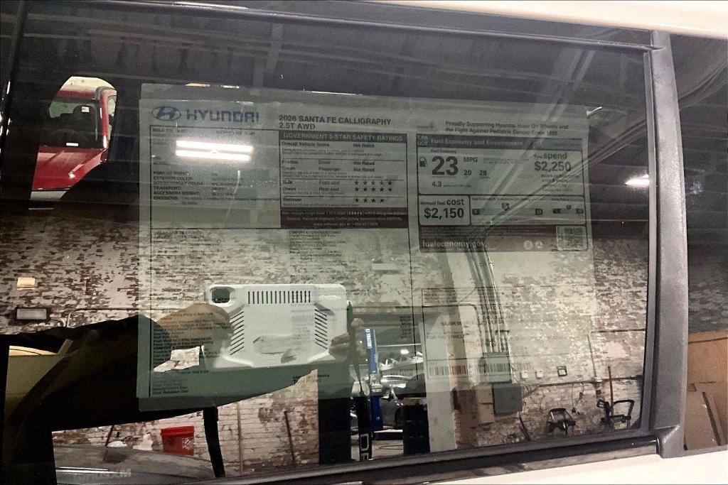 new 2026 Hyundai Santa Fe car, priced at $48,033