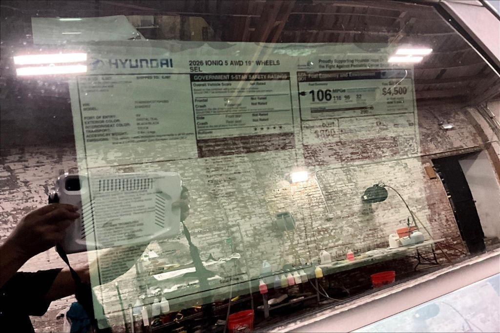 new 2026 Hyundai IONIQ 5 car, priced at $41,757