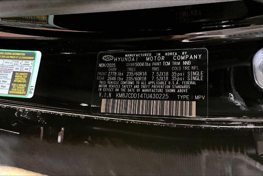 new 2026 Hyundai TUCSON Hybrid car, priced at $36,618