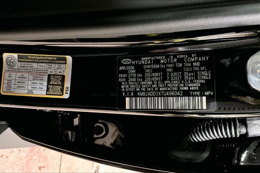 new 2026 Hyundai TUCSON Hybrid car, priced at $33,697