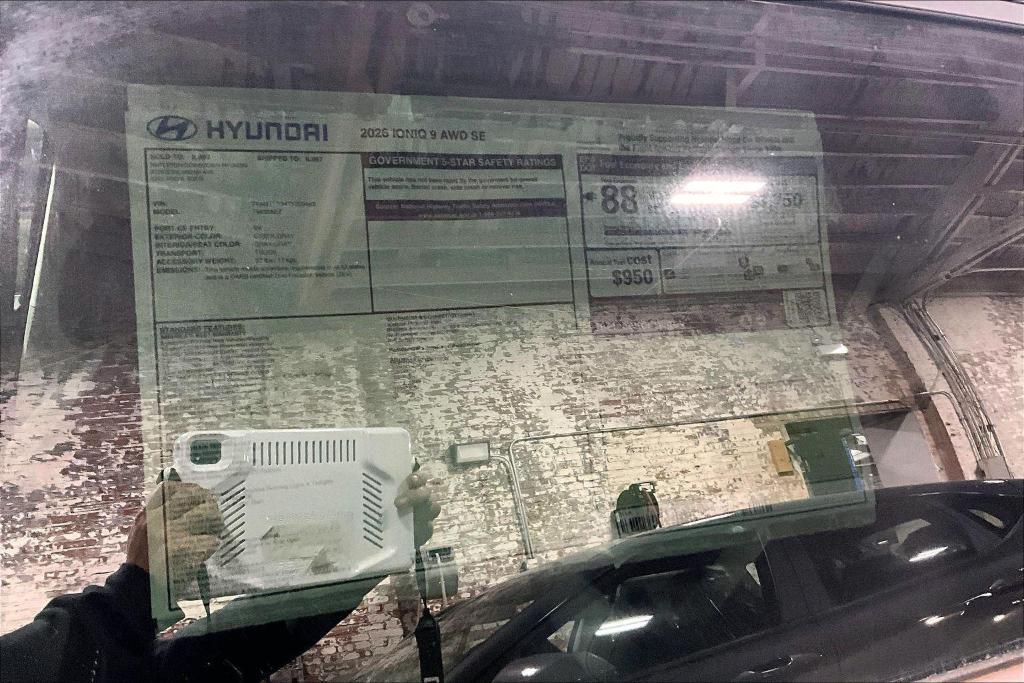 new 2026 Hyundai IONIQ 9 car, priced at $45,000