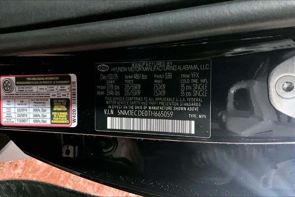 new 2026 Hyundai Tucson car, priced at $40,002