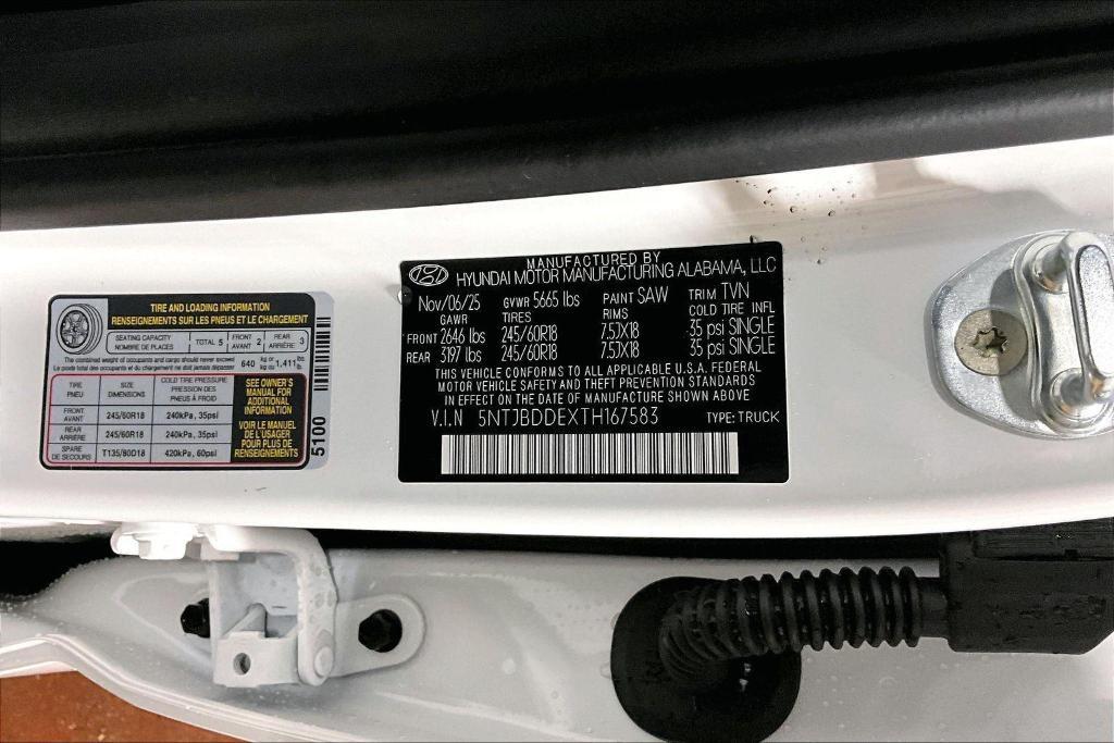 new 2026 Hyundai SANTA CRUZ car, priced at $32,564