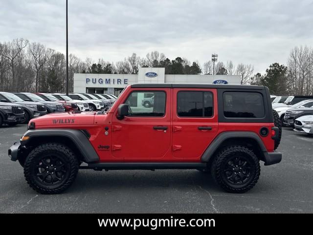 used 2021 Jeep Wrangler Unlimited car, priced at $25,994